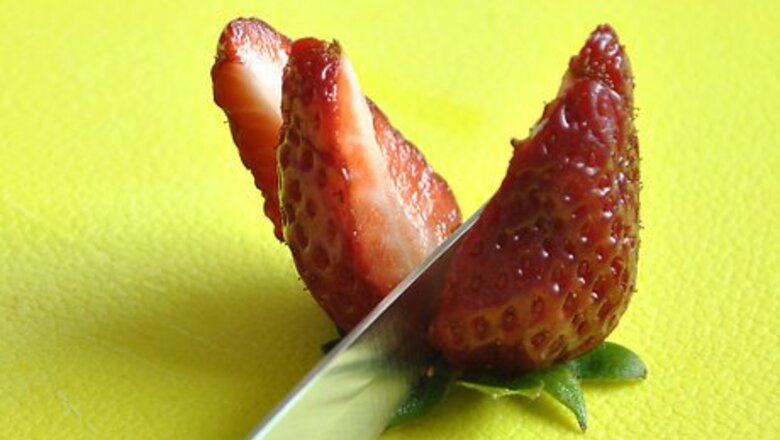 How to Make Strawberry Butterflies