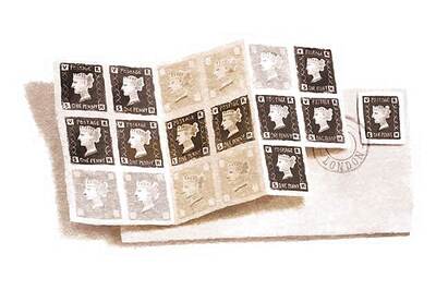 175th anniversary of the Penny Black stamp: What is a Penny Black stamp?