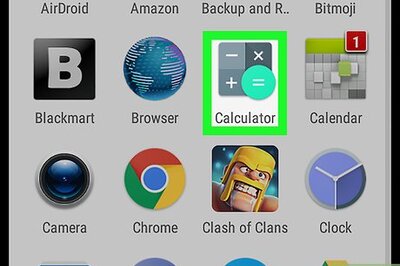 How to Write Negative Infinity (∞) on an Android Calculator