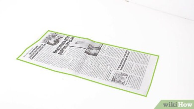 How to Make Newspaper Seedling Pots