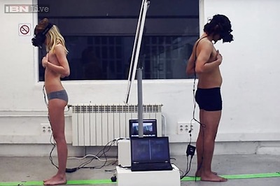 A new technology that lets a man and a woman swap bodies
