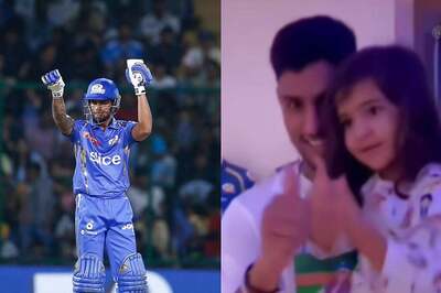 Watch: Tilak Varma Comes Up With Special Celebration For Rohit Sharma's Daughter Samaira