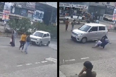 Woman Tossed In Air After Speeding Car Hits Her While She Was Crossing Road In Maharashtra | Video