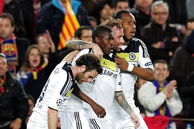Chelsea knock out defending champions Barca