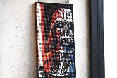 Lego Art is Here: Now, Build Your Own Darth Vader, Iron Man or John Lennon Posters