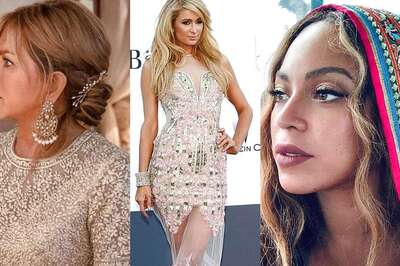 Not Just Jennifer Aniston, Here Are Other Hollywood Stars Who Slayed Outfits By Indian Designers