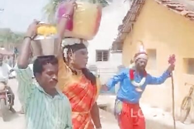 In Mysore's Talakadu, Farmers Wear Women's Dresses To Please Lord Varuna For Rain
