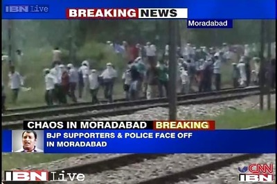 Communal violence over installation of loudspeakers in religious place cripples Moradabad
