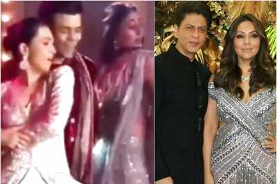 Videos of Karisma-Kareena Kapoor, Shah Rukh-Gauri Dancing at Armaan-Anissa's Wedding Reception Go Viral