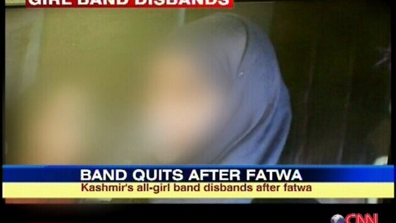 J&K: Parties decry fatwa as girl band decides to quit