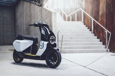 In Pics: Husqvarna Vektorr Electric Scooter - Detailed Image Gallery of Design, Features and More