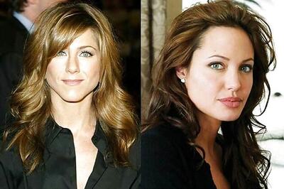 Jennifer Aniston changes flight to avoid Angelina Jolie?