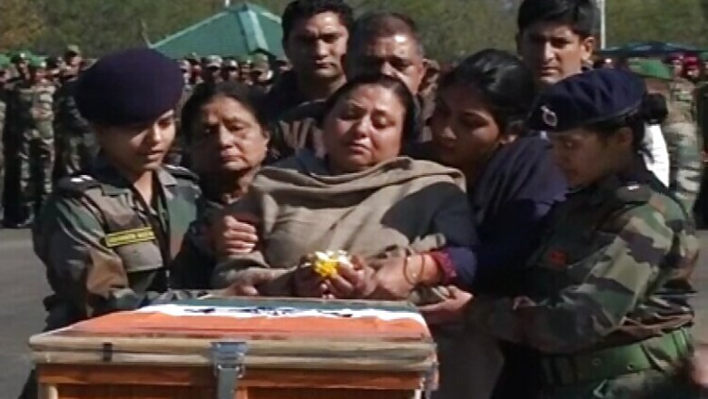 In pics: Wreath laying ceremony of Pampore martyr Captain Tushar Mahajan