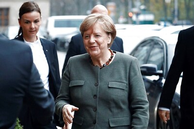 German Chancellor Angela Merkel Tries to Bridge Climate Gap as Coalition Talks Heat Up