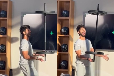 Shahid Kapoor Shows He's As Strong as Popoye The Sailor Man But There's a Big Catch; Watch