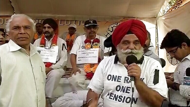 Rift between defence veterans fighting for OROP, a section wants general body meeting to discuss government proposals