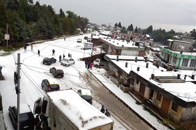 'White Pre-Christmas': Hailstorm Sparks Joy in Shillong, Temperature Drops Up to 6 Degrees