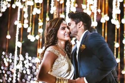 Naga Chaitanya and Samantha Engaged; Father Nagarjuna Shares Photos