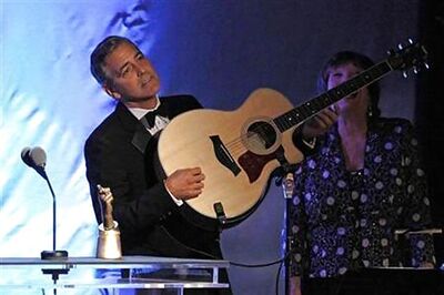 George Clooney is related to Abraham Lincoln