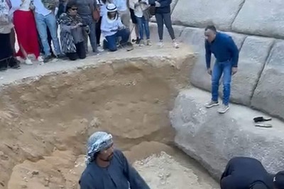 Giza Pyramid Renovation Sparks Outrage In Egypt, Video Inside