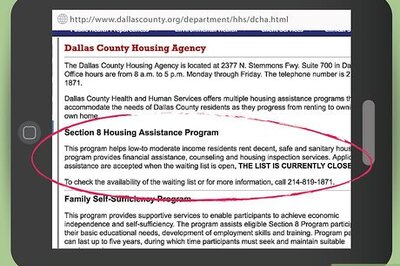 How to Apply for Section 8 Housing in Dallas County, Texas