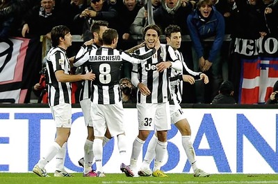 Juventus prepare for big match in Glasgow