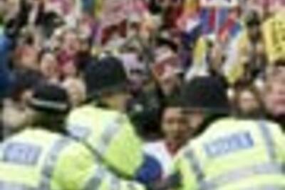 In Pics: Activists disrupt Olympic torch relay in London