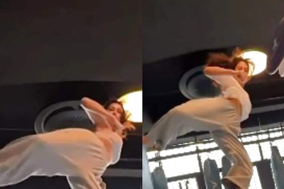 Disha Patani Stuns All As She Nails Flying Kick In New Video; Netizens Say 'Tiger Shroff Ne Sikhaya'