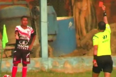 'Most Embarrassing Send-Off?' Player Sees Red Card For Urinating At Copa Peru Match