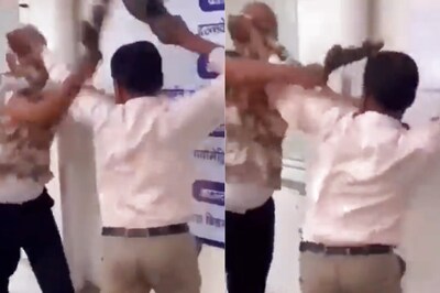 WATCH: Two Men Aggressively Thrash Each Other With Slippers in Shocking Video