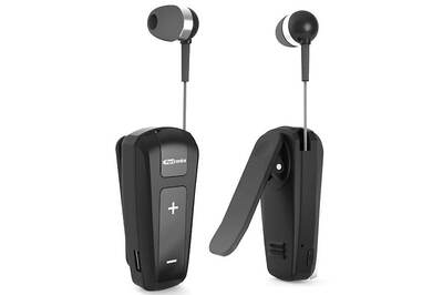 Portronics Launches 'Harmonics Klip', Retractable Bluetooth Earphones at Rs 1,999