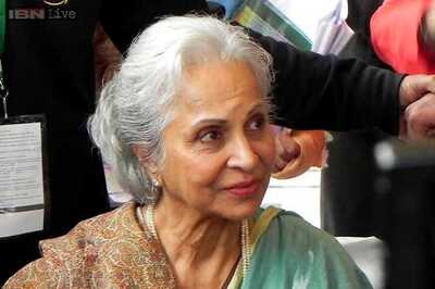 Waheeda Rehman To Be Conferred MP Govt's Kishore Kumar Samman