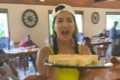 Sunny Leone’s Adorable Reaction on Seeing Pineapple Pastries is the Cutest Thing on Internet Today