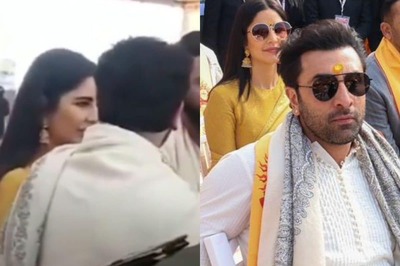 Ranbir Kapoor Listens To Katrina Kaif With Rapt Attention In Viral Clip From Ayodhya Ceremony; Watch
