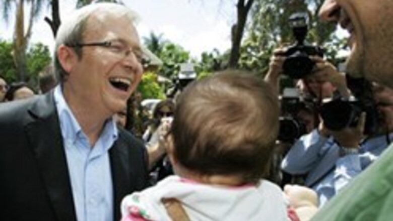 Kevin Rudd is Australia's new Prime Minister