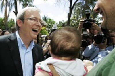 Kevin Rudd is Australia's new Prime Minister