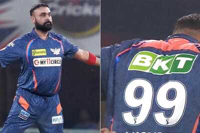 'Impact Player' Amit Mishra Points at His Name on Jersey in Epic Celebration After Removing Riyan Parag