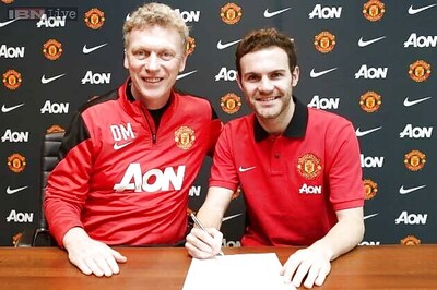 Juan Mata completes club-record move to Manchester United