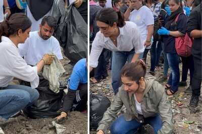 Karishma Tanna Takes Part In Beach Cleaning Drive, Requests People To Stop Littering