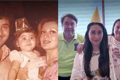 Karisma Kapoor Shares Glimpse Of First B'day Celebration With Parents Randhir Kapoor, Babita; Watch