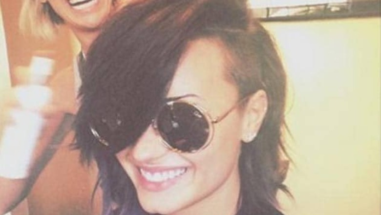 Demi Lovato chops off her hair