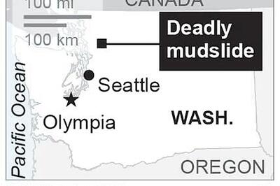 Official: 108 names on list of missing in Washington mudslide