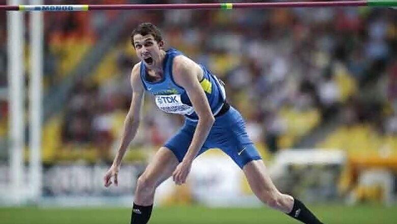 Bohdan Bondarenko wins men's high jump at World Championships
