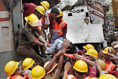 Driver accused of train tragedy, family pained