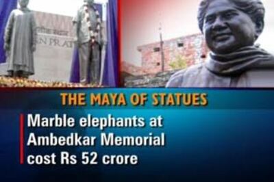 Maya gets SC notice for her Rs 1,000-cr statues