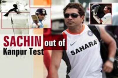 Tendulkar still not fit, to miss Kanpur Test too
