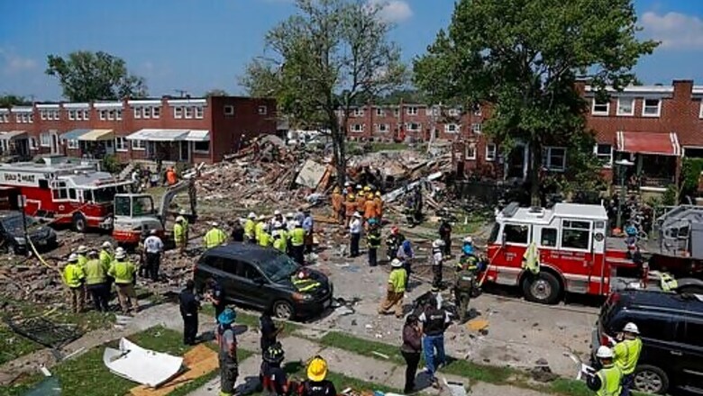 Death toll rises to 2 people from Baltimore gas explosion