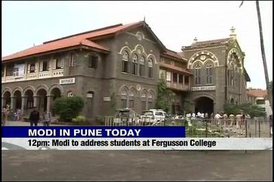 Modi to address students of Pune's Fergusson College today