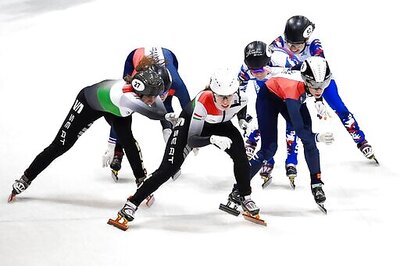 Ready To Rumble: Mixed Relay Debuts In Short Track Skating