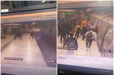 Delhi Shocker: Man Jumps to Death in Front of Metro At INA Station; Incident Caught Live on Cam